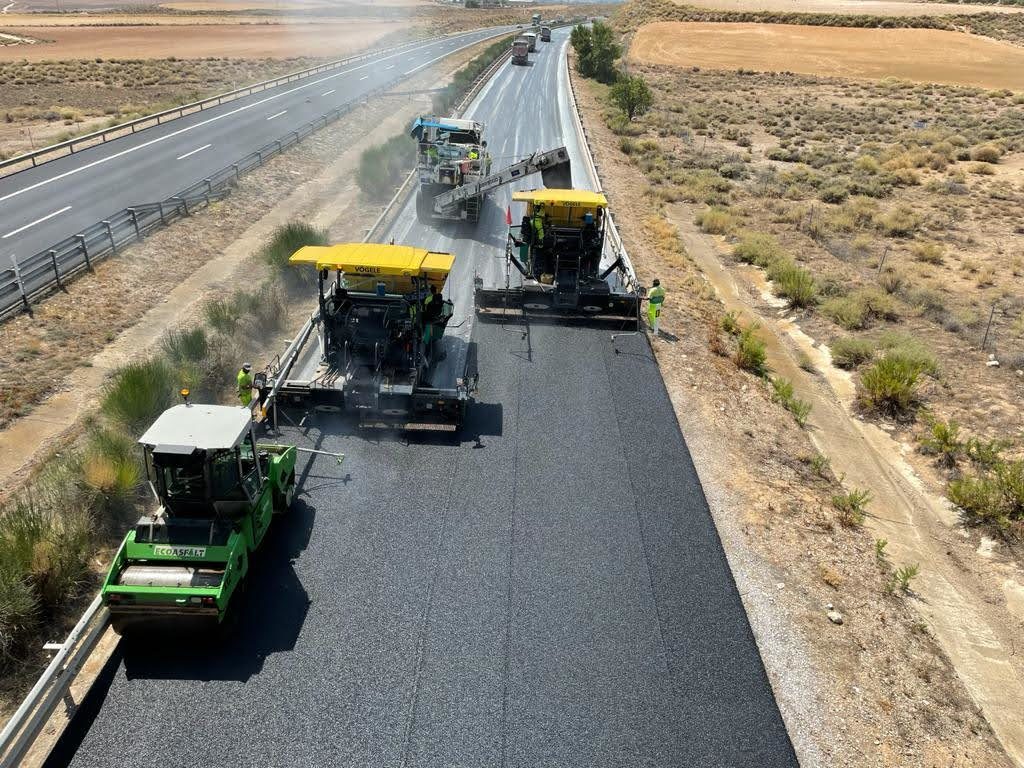 Auditoría de obras de microaglomerado en frío y reciclado de firmes